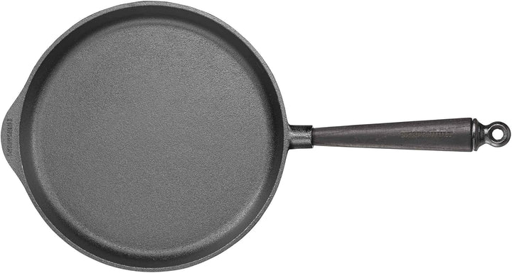 Skeppshult 0285TS Servierpfanne Ø 28 cm aus Gusseisen mit Holzgriff ausEsche,für alle Herdarten geei