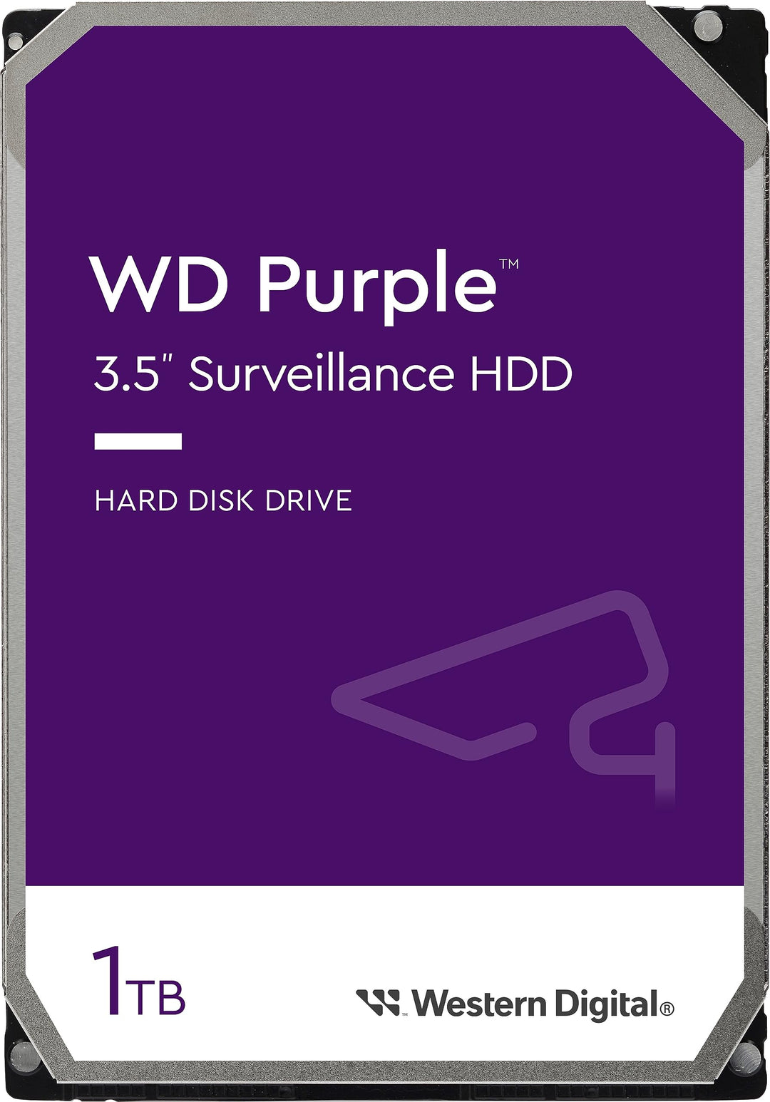 WD Purple 1TB SATA 6Gb/s HDD 8,89cm 3,5Zoll internal 64MB Cache