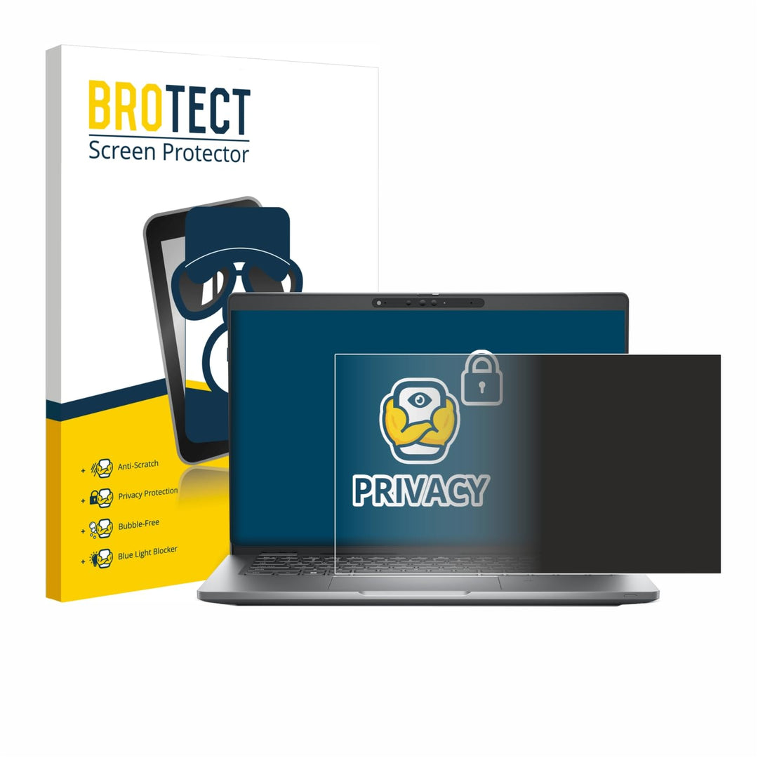 BROTECT Anti-Spy Blickschutzfolie für Dell Latitude 5330 Privacy Screen Protector [Displayschutz-Fol
