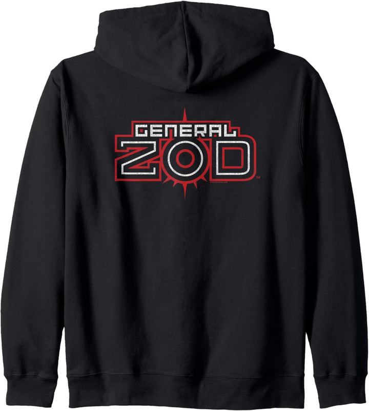 Superman Zod Logo Kapuzenjacke