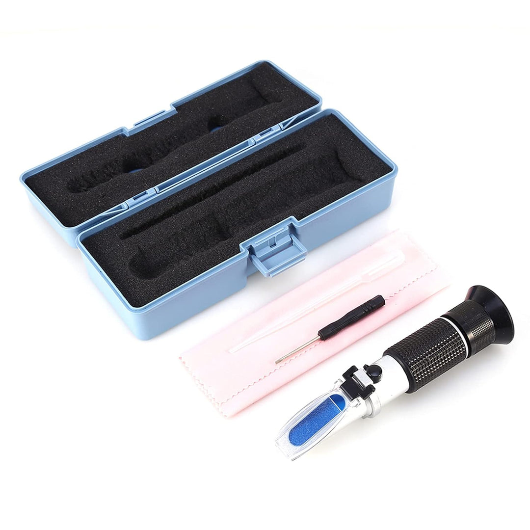 RHA-503ATC Glykol-Refraktometer, Frostschutzmittel-Tester für Batteriesäure und Motorkühlmittel, mit