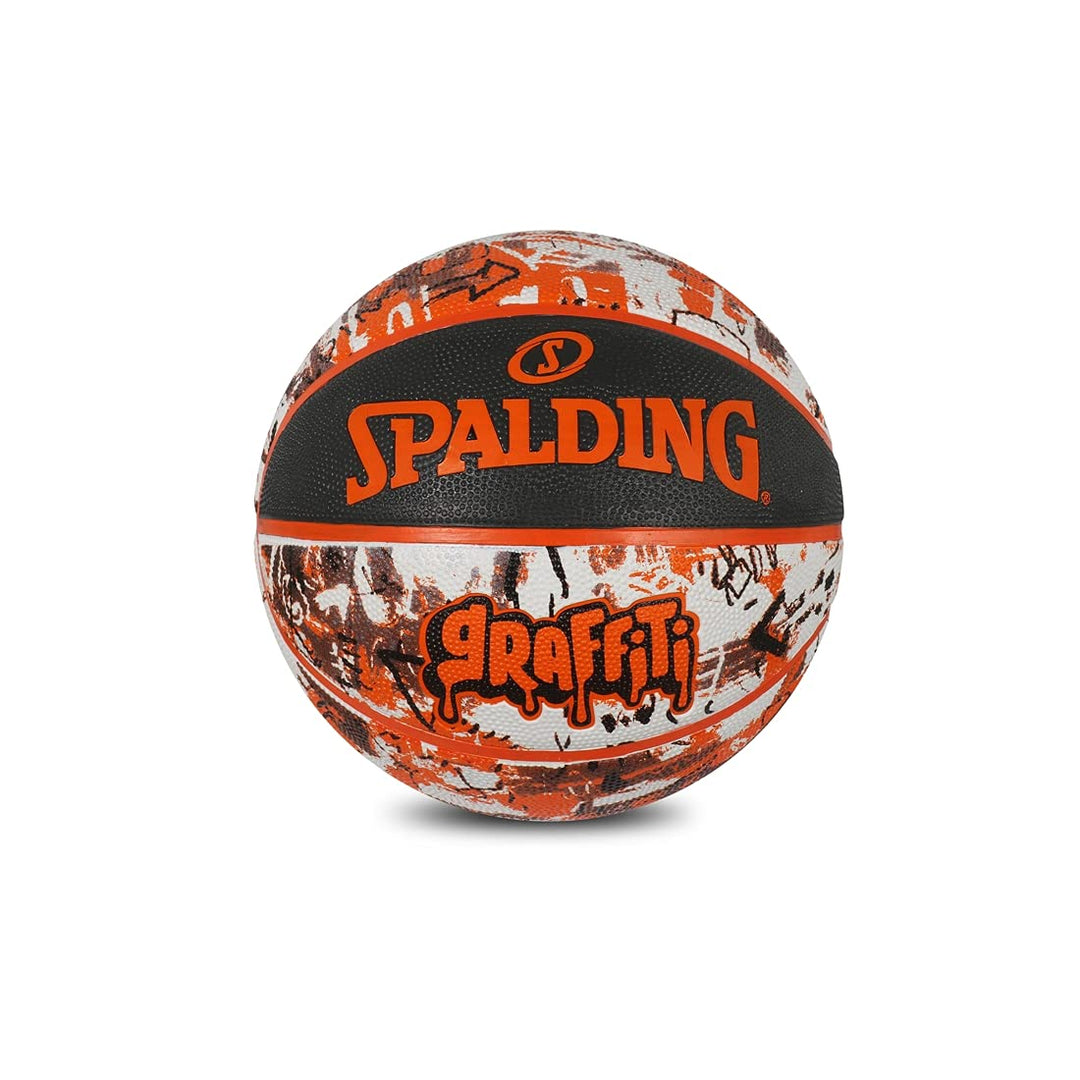 Spalding Graffiti Rubber Basketball (Orange), 7