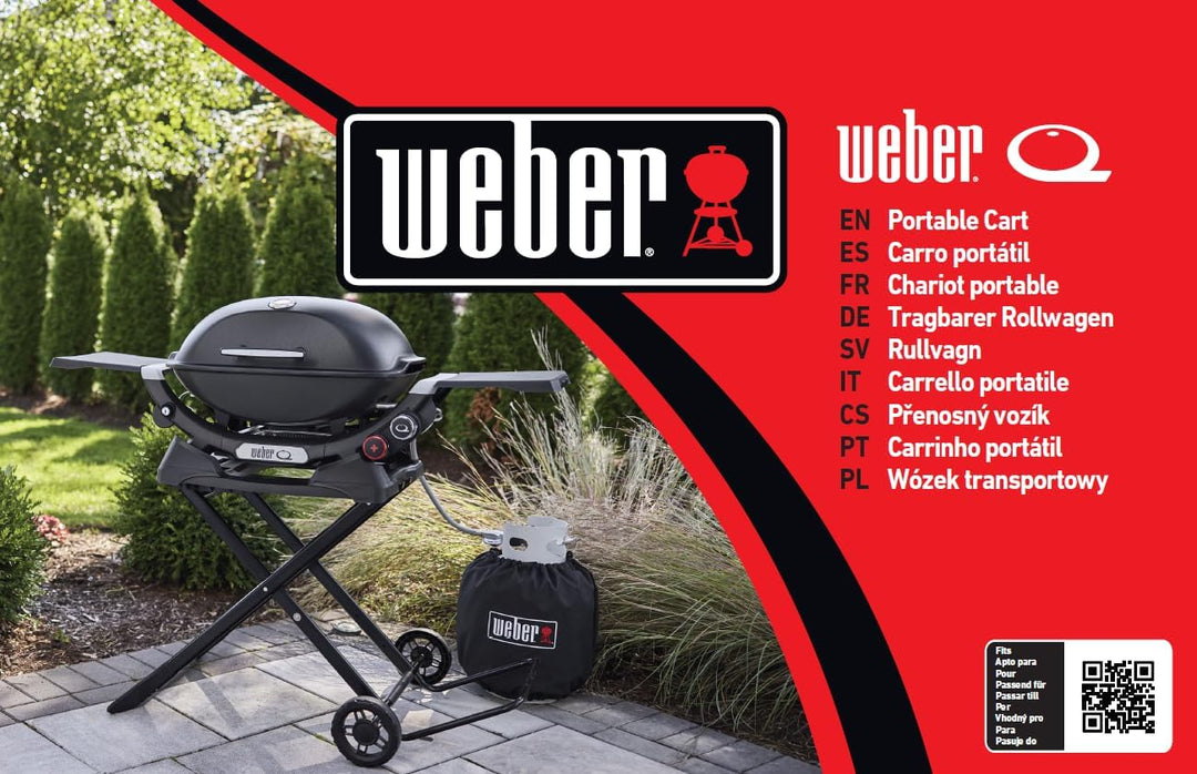 Weber Tragbarer Wagen, passend für Q1XXN- und Q2XXN-Serien