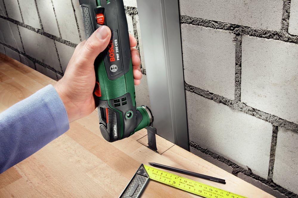Bosch Multifunktionswerkzeug PMF 250 CES (250 Watt, für Starlock Zubehör, im Koffer), PMF 250 CES im