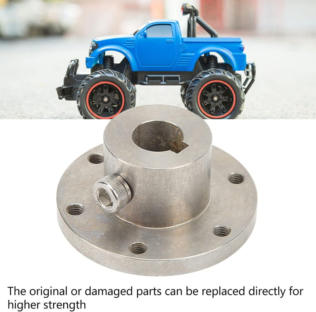 Edelstahl Flansch-Wellenkupplung 14mm mit Befestigungsfunktion, Kettenschlitz für Wartung