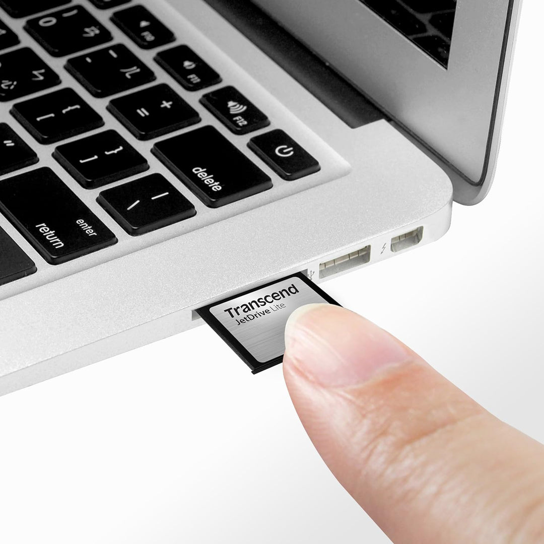 Transcend 256 GB JetDrive Lite extra Speicher-Erweiterungskarte für MacBook Air 13''; angepasst und