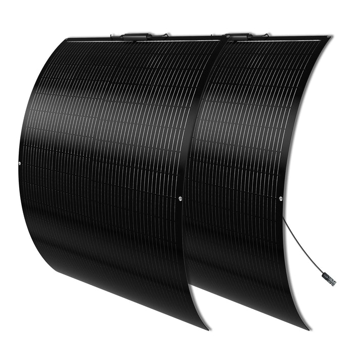 Flexibles Solarpanel 400W, 12V Monokristallines Solarmodul Flexibel 400Watt Wohnmobil für 12V Batter