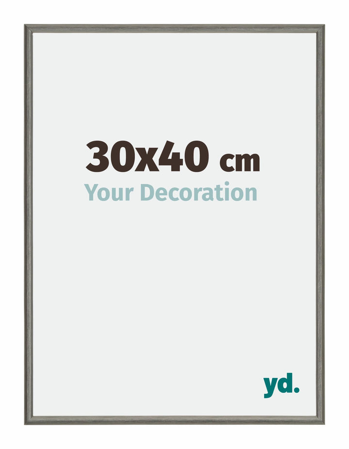 yd. Your Decoration - Bilderrahmen 30x40 cm - Bilderrahmen aus Aluminium mit Acrylglas - Antireflex