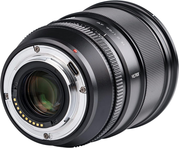 VILTROX 75mm PRO F1.2/f1.2 X Mount Ultra Wide Angle Lens,Autofocus APS-C Lens for Fujifilm X-Mount C