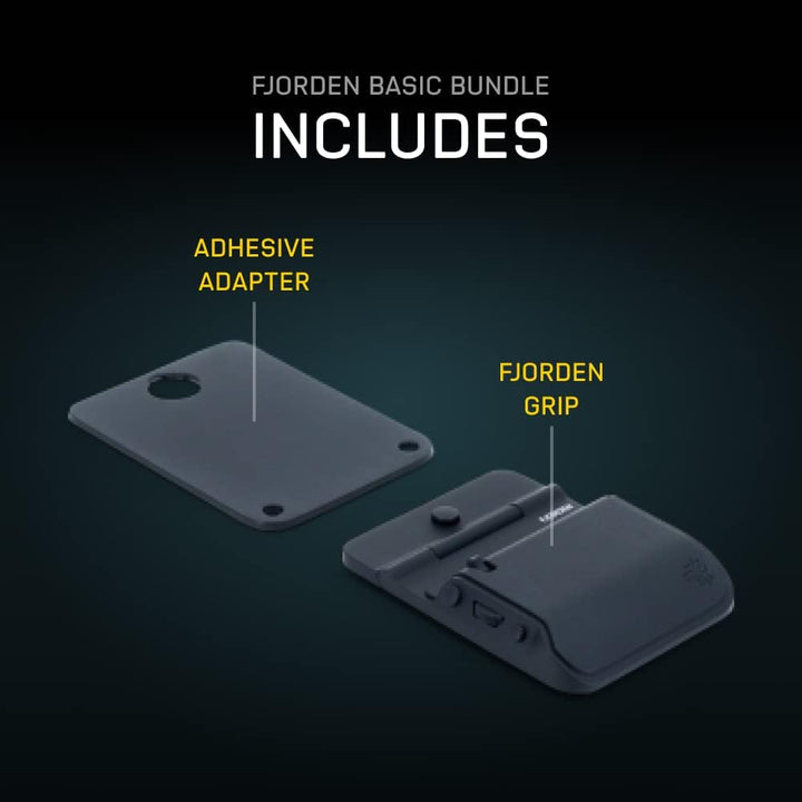 FJORDEN Basic Bundle - Inklusive Klebeadapter (Nicht Magnet Safe-kompatibel) - Fotografieren Sie wie