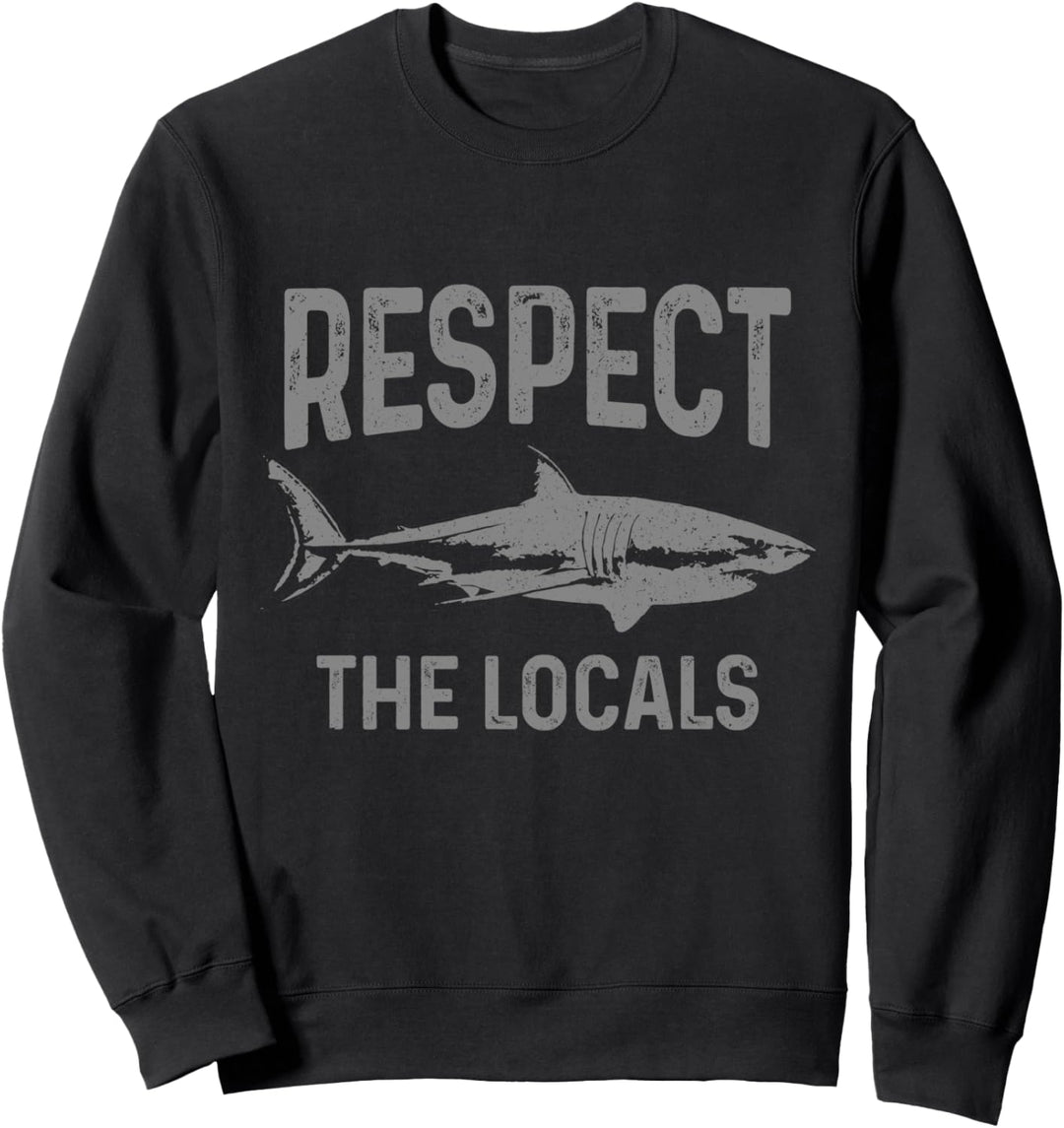 Shark Scuba Diving — Rettet die Haie — Lustiger Taucher Sweatshirt