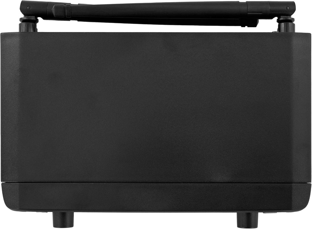 BoomToneDJ UHF Duo – komplettes kabelloses UHF-Mikrofonsystem – 2 dynamische Handmikrofone – Dual Ch