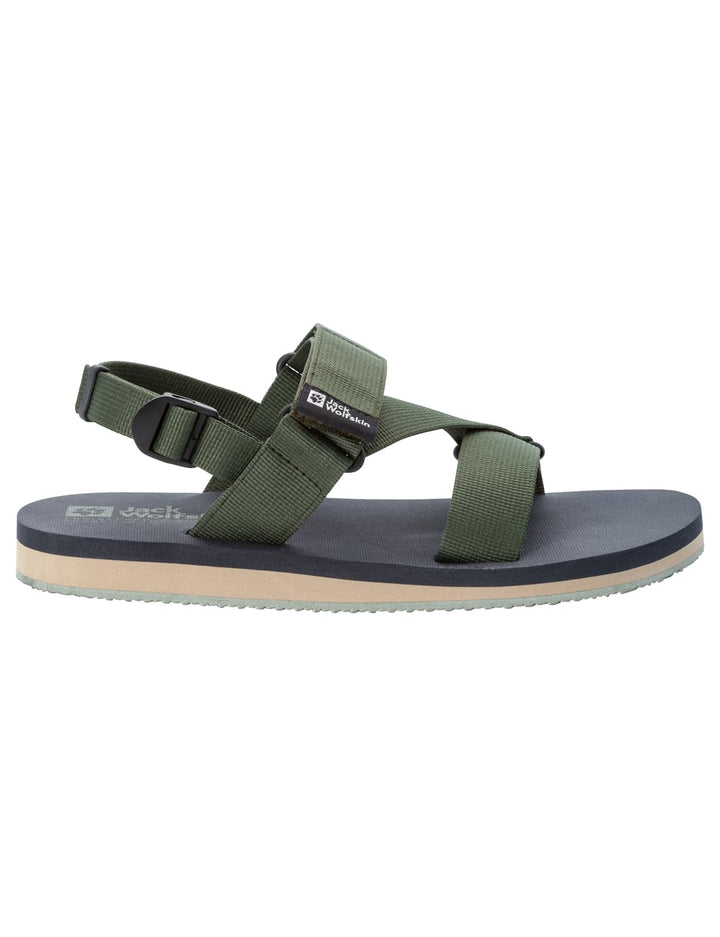 Jack Wolfskin Herren Urban Entdeckung Belt M Sandale 45.5 EU Thyme Green, 45.5 EU Thyme Green
