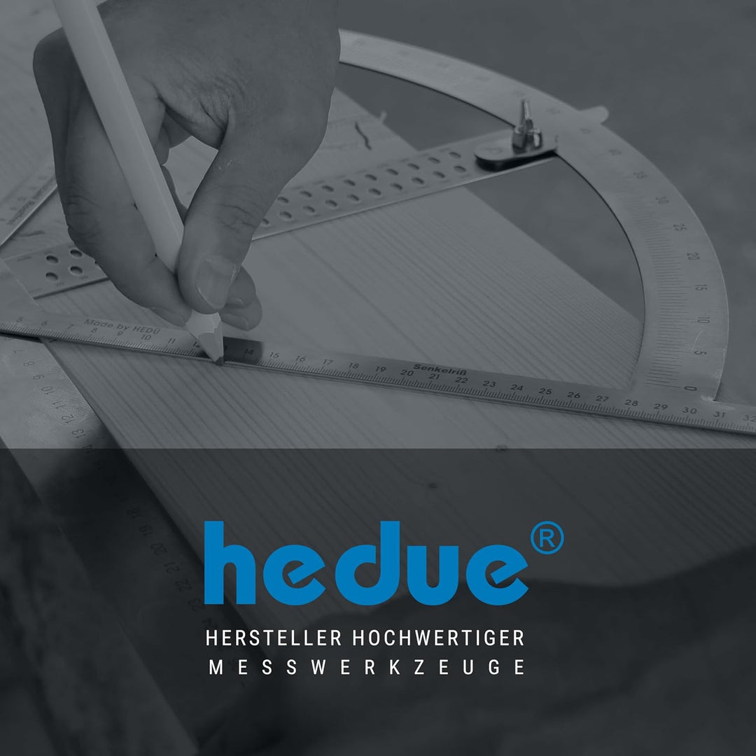 hedue Winkelschablone mit 48 Aluschienen, T512