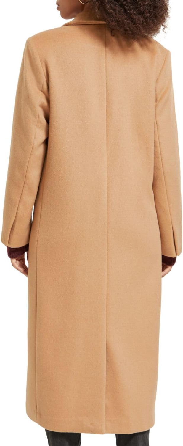 Scotch & Soda Damen Double Breasted Woolen Coat Wollmantel L Dune 1564, L Dune 1564