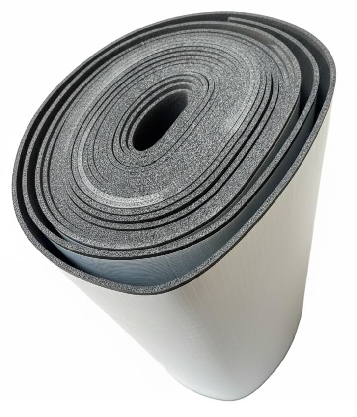 Armacell ArmaFlex HOME Dämmplatte Selbstklebend Zuschnitt, 6 mm, 7,5 m² Rolle, Kautschuk, für Wohnmo