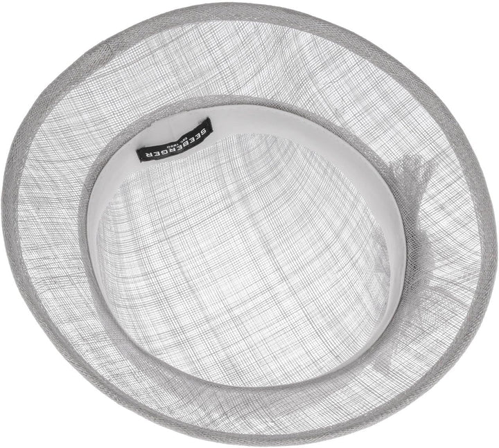 Seeberger Valeska Sinamay Strohhut Damenhut Sommerhut Strohglocke (One Size - grau)