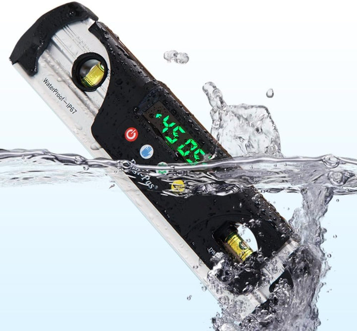 digi-pas dwl280pro Wasserdicht IP67 Torpedo Digitale Wasserwaage Winkelmesser 1 Stück, 1 Stück