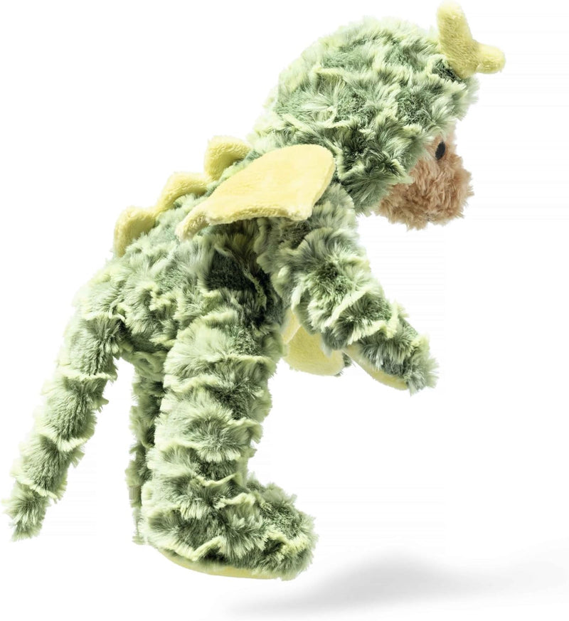 Steiff 113284 Hoodie-Teddybär Drache, Irish Green, 27cm
