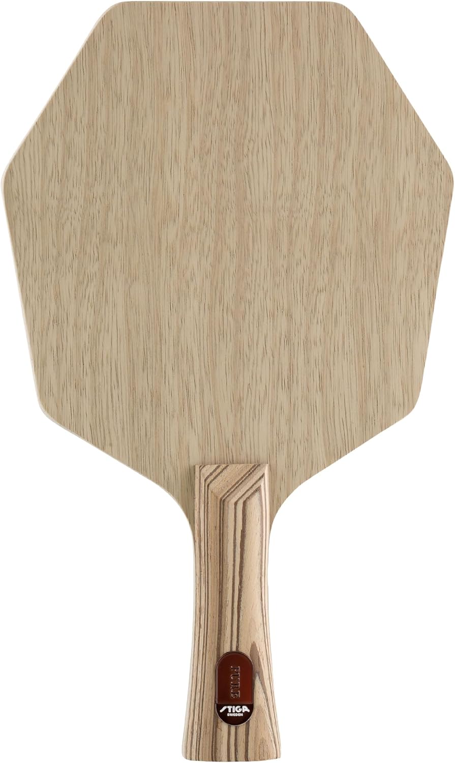 STIGA Tischtennisholz Pure - Professionelles Offensives Tischtennis Holz Blade – 7 Schichten reines