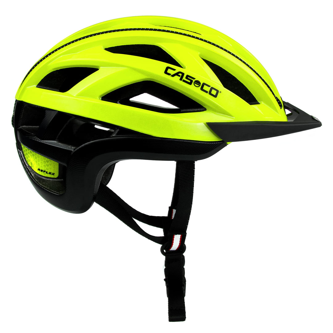 Casco CUDA 2 Helm schwarz neongelb glanz S (52-54 cm), neongelb glanz S (52-54 cm)