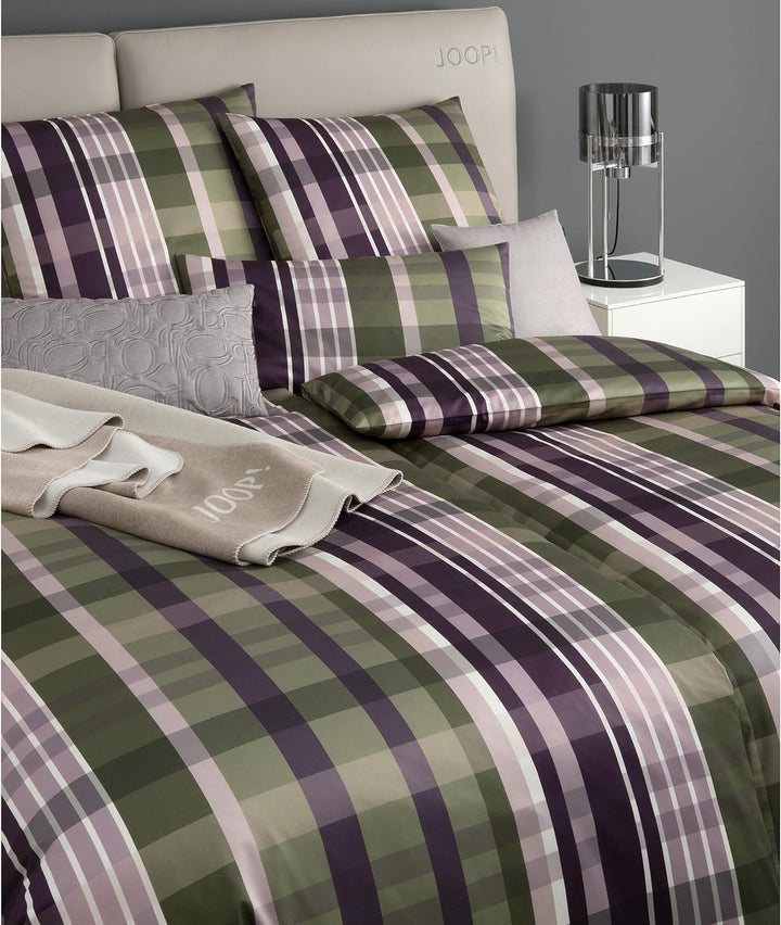 JOOP! Bettwäsche Checks 4098 | 4 Ivy - 155 x 220