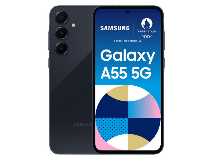 Samsung Galaxy A55 Enterprise Edition 5G Smartphone Dual-SIM RAM 8 GB / Interner Speicher 128 microS