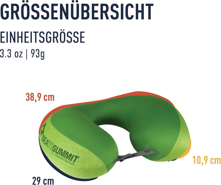 Sea to Summit - Aeros Premium Lendenkissen - Aufblasbares Stützkissen - Entlastung des unteren Rücke