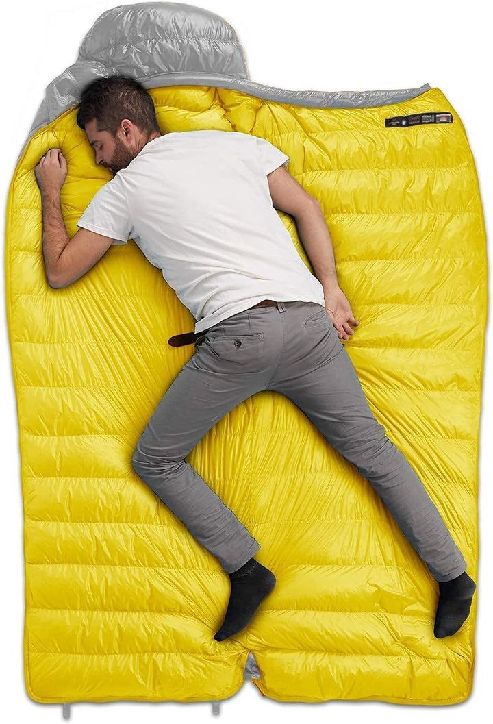 Naturehike Daunenschlafsack Ultraleichte Tragbare Kompackte Winter Schlafsack 4 Jahreszeiten für Erw