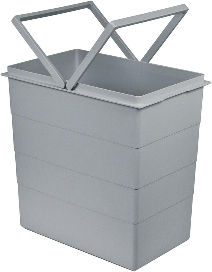 Hailo Inneneimer Küchen-Abfalleimer, Grau, One Size
