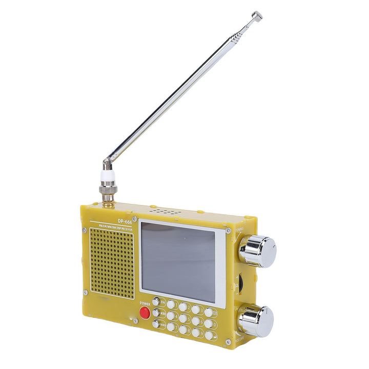 CCYLEZ SDR -Radio mit TEF6686 & ESP32, Open Source Full Band Receiver mit RDS, 2,8 "Touchscreen, 500