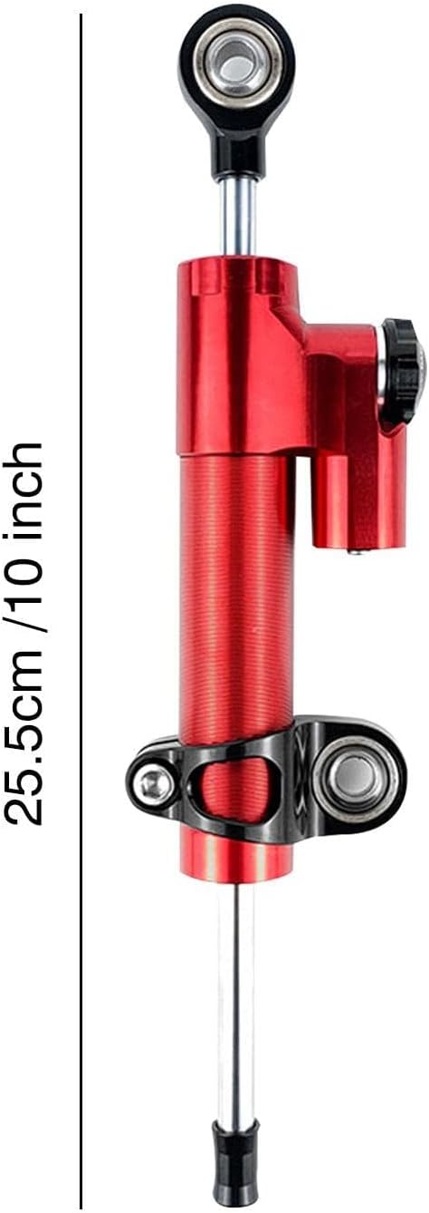 Motorrad Lenkungsdämpfer, Universal-Lenkungsdämpferstabilisator aus Aluminiumlegierung Dämpfer Stabi