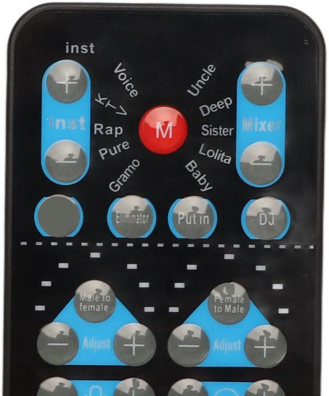Bewinner Handheld Voice Changer, Tragbares Voice Changer Gerät, Voice Disguiser Handheld Mikrofon Vo