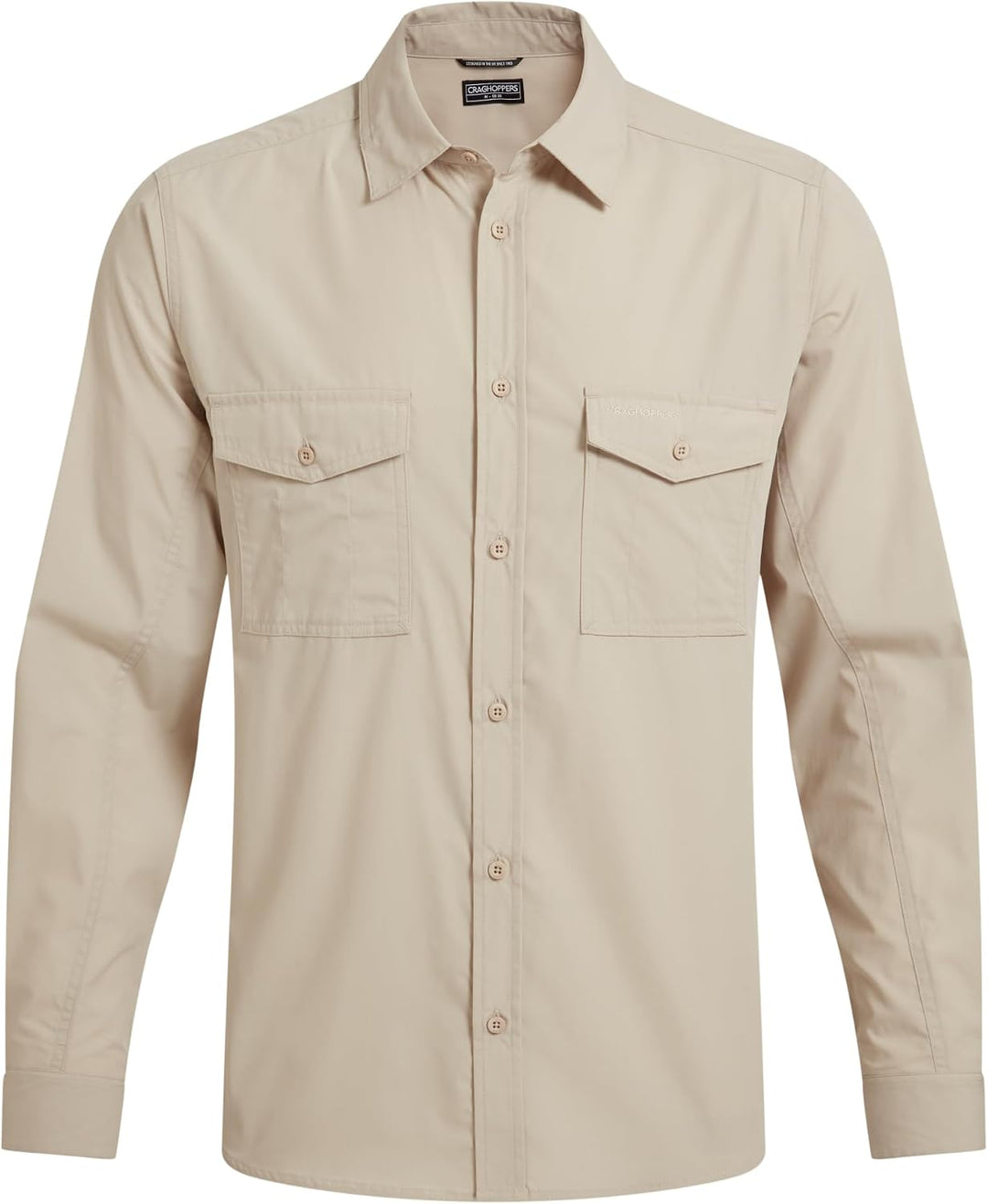 Craghoppers Herren Kiwi Ii Ls Shirts S Oatmeal, S Oatmeal