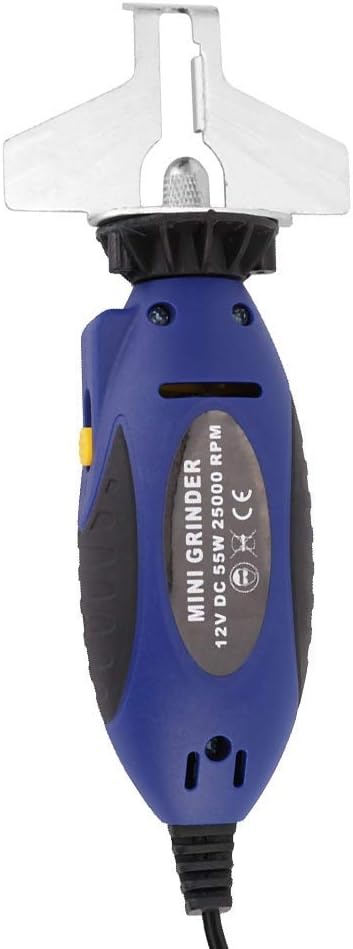 Vikye Mini Kettensägenschärfer, DC 12V 55W Elektrisch kettensägenschärfer Kit Kettensägenschleifschl