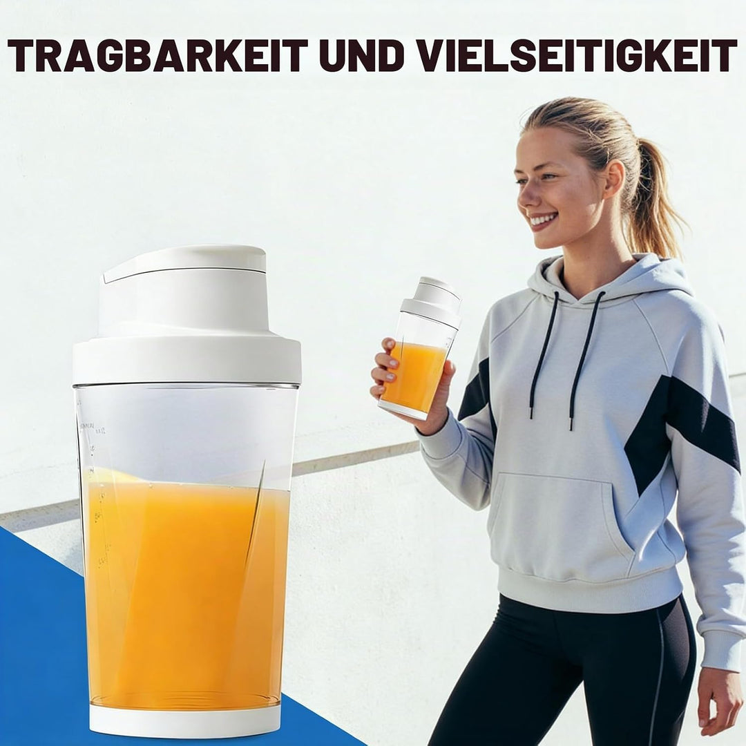 Smoothie Maker to Go, 700ml Elektrischer USB-Entsafter, Mini-Standmixer Und Smoothie-Maker Mit Sechs
