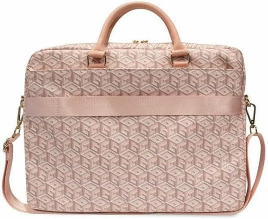 GUESS Tasche GUCB15HGCFSEP 16" Rosa GCube Stripes