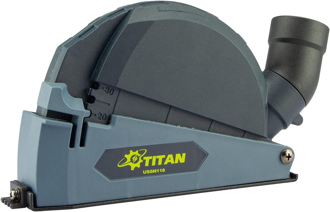 Titan Absaughaube USSN118 Staubschutz zum Trennschleifen für Winkelschleifer 115/125 mm universell e