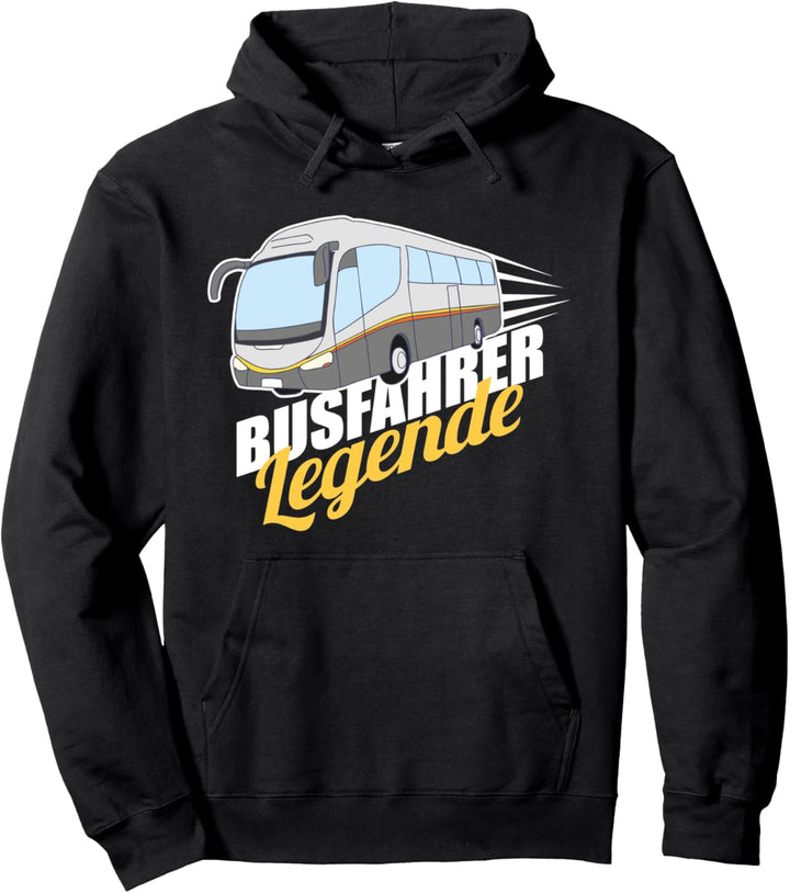 Busfahrer Legende Reisebus Linienbus Fahrer Geschenk Pullover Hoodie