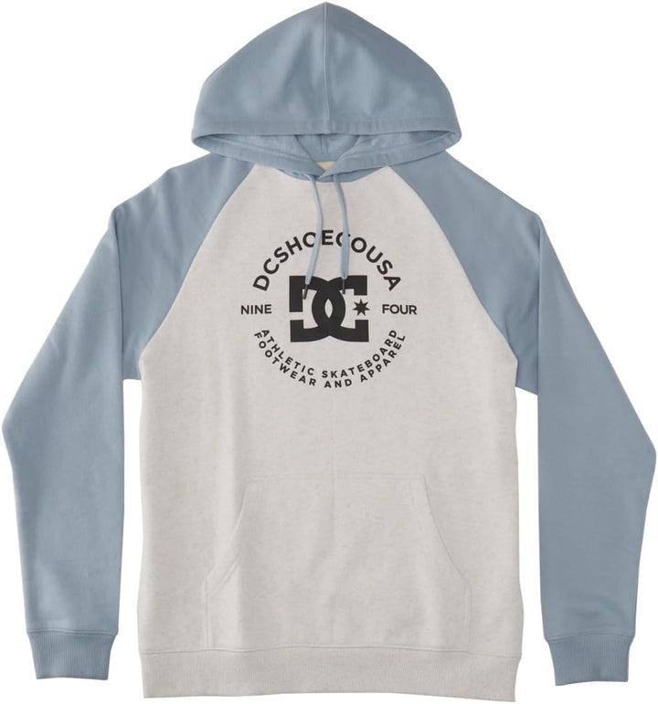 Dcshoes Herren Dc Star Pilot Raglan Ph Sweatshirts (1er Pack) L Snow Heather/Ashley Blue, L Snow Hea