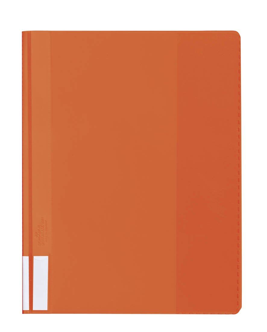 Durable Sichthefter Trend 2013, für Din A4, Überbreite, 25-er Packung, orange, 268109, orange