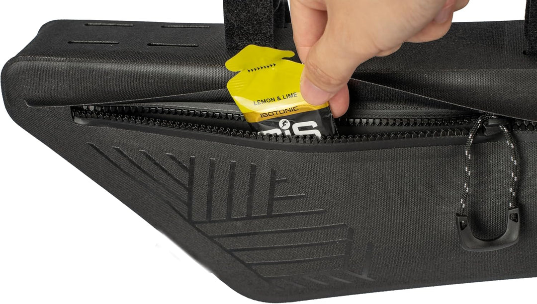 Topeak MidLoader DryBag M Rahmentasche Schwarz 3 L, wasserdichte Bikepacking Fahrradtasche aus TPU u