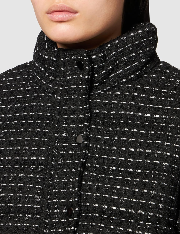 Naf Naf Damen Bubella, Schwarz/Weiss Moti, 38