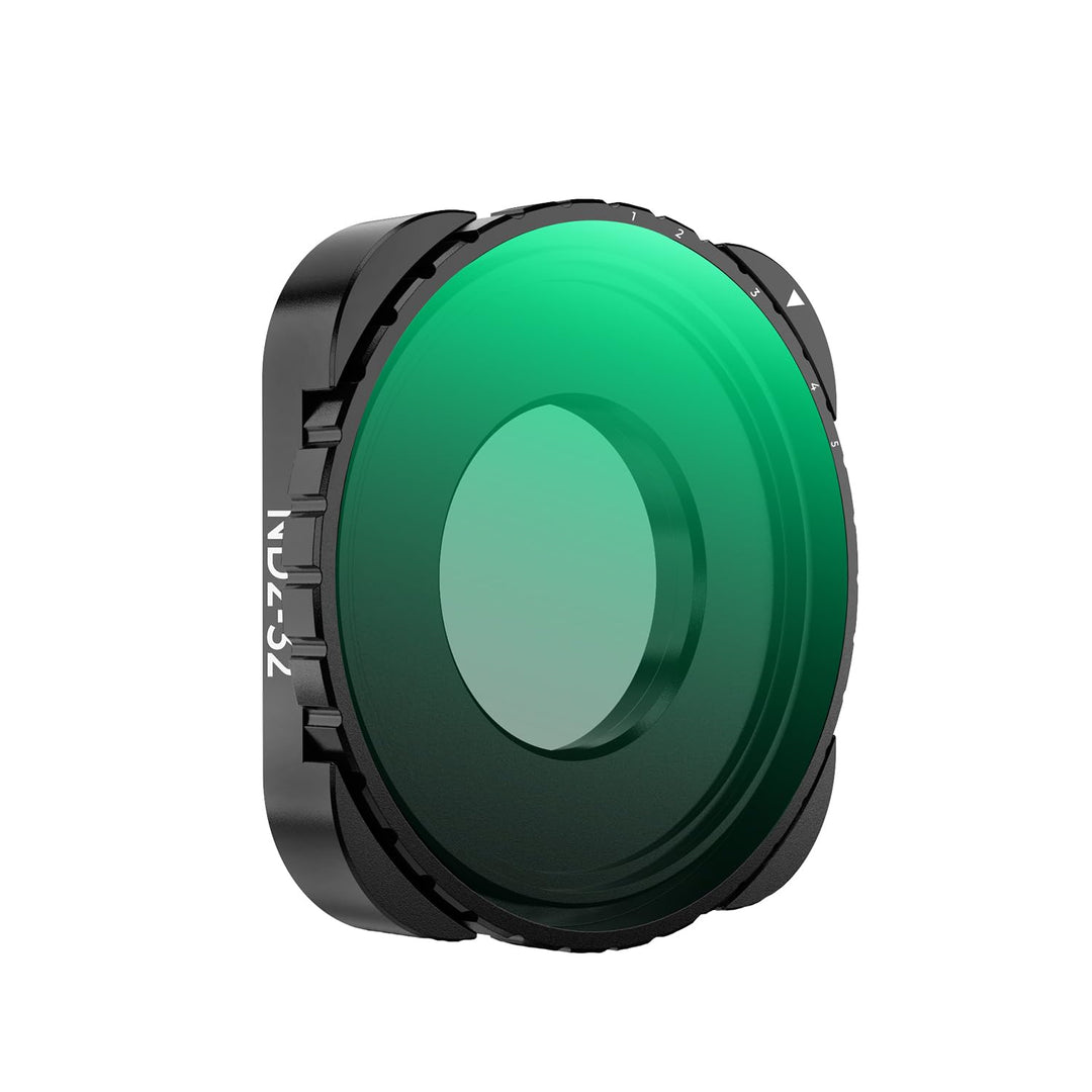 K&F Concept Variable ND2-32 Filter Kompatibel mit GoPro Hero 13 Schwarz, Neutraldichte Zubehör Light