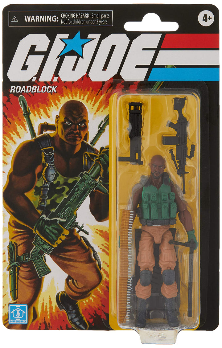 Hasbro G.I.Joe Actionfigur Roadblock, 10 cm