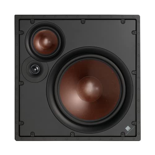 DALI Phantom H-120 Wandeinbaulautsprecher – 12" Einbaulautsprecher mit kraftvollem Bass, HiFi-Techno