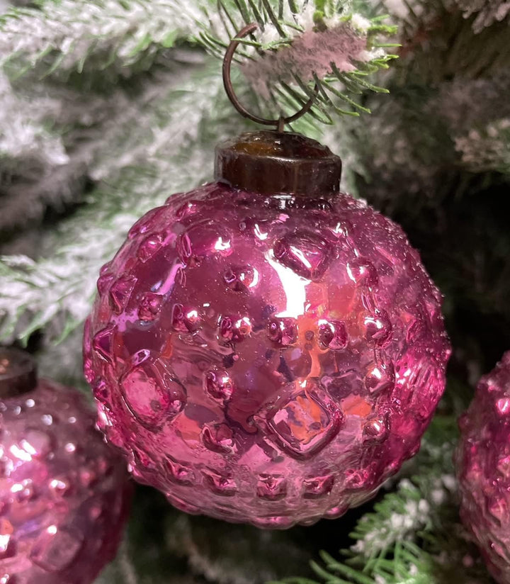 MC Trend 8er Set edle Luxus Glas Weihnachtskugeln Ø 8cm Weihnachtsbaum Kugeln Christbaumkugeln Weihn