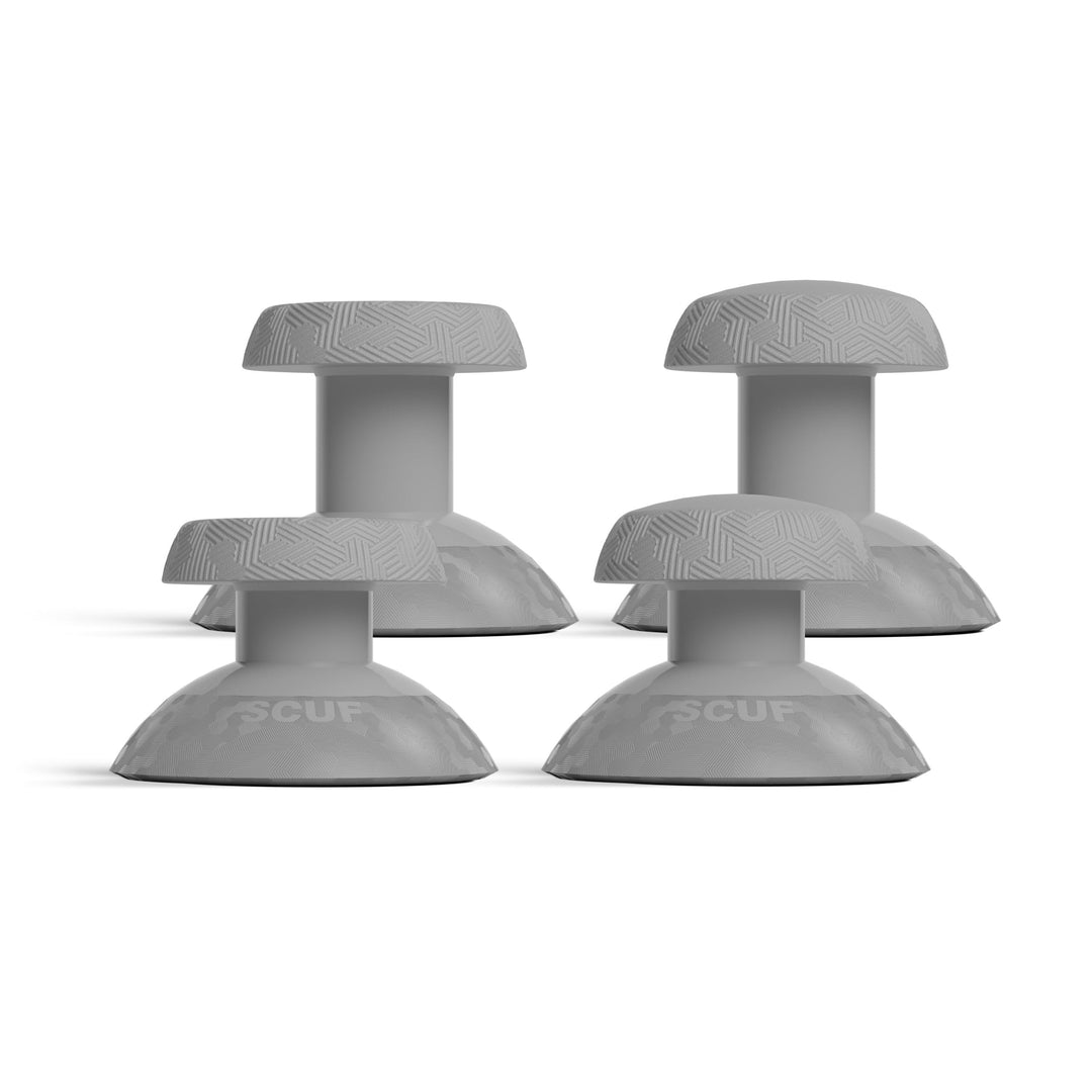 SCUF Valor PRO Thumbstick-Ersatzkit – 1 Kurzer Konkaver, 1 Kurzer Gewölbter, 1 Langer Konkaver, 1 La