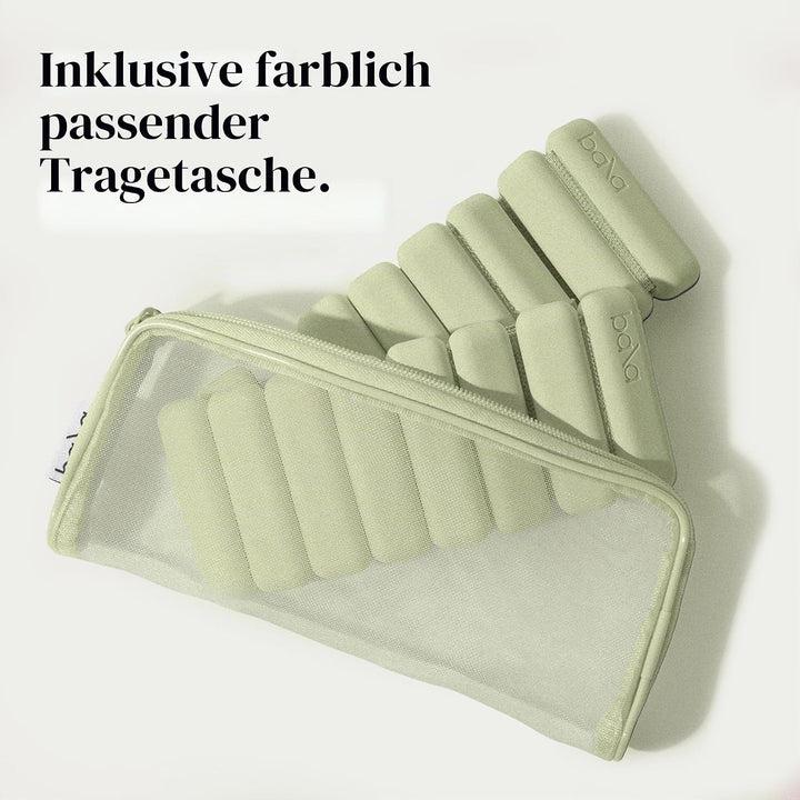 Bala Armreifen – 2er-Set (je 0,5 kg und 0,9 kg) | verstellbare tragbare Handgelenk- und Knöchelgewic