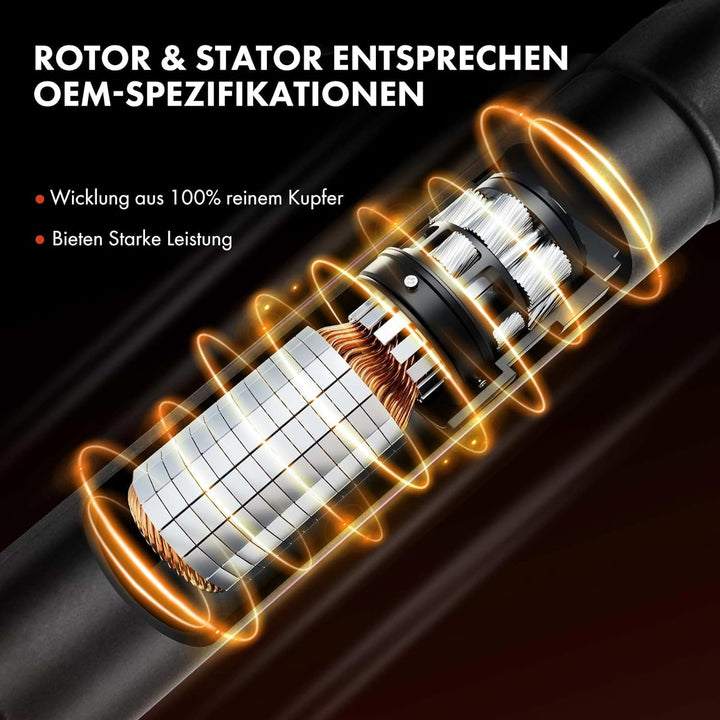 Frankberg 1x Elektrische Gasfeder Gasdruckfeder Heckklappe Links Kompatibel mit Grand C-Max DXA/CB7